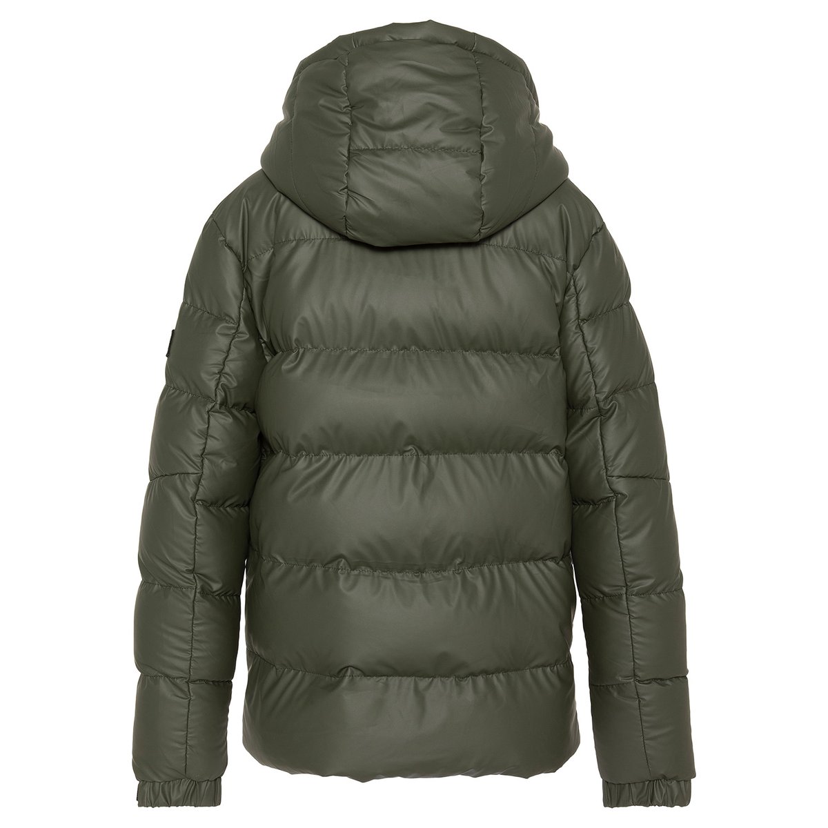 Blouson matelassé à capuche enfant kaki, SCHOTT