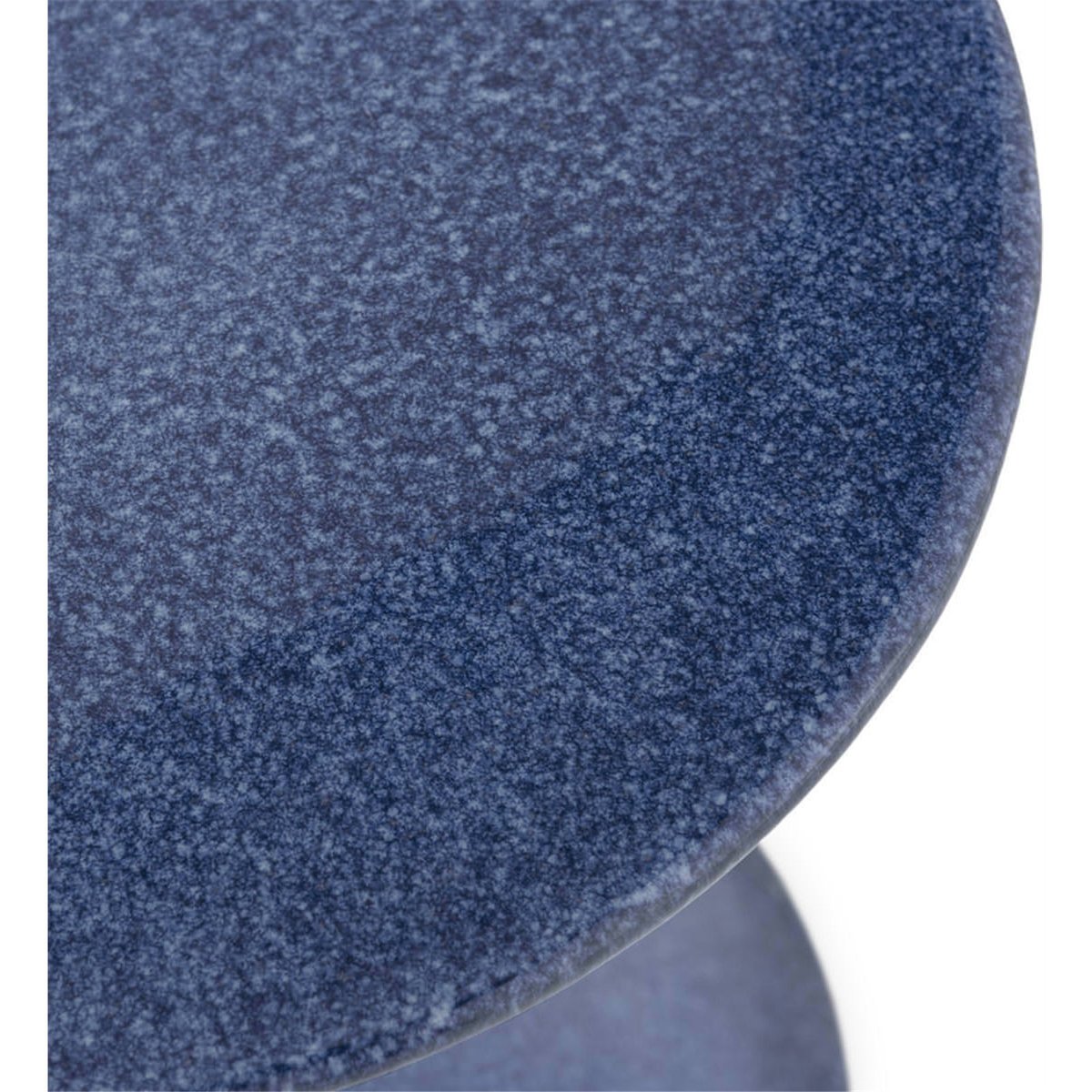 Tabouret en céramique sculptural bleu, RECOLLECTION