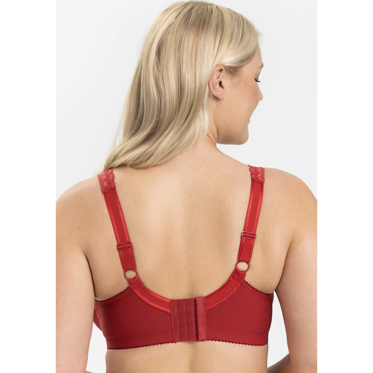 Reggiseno Cotton Comfort rosso, MISS MARY OF SWEDEN
