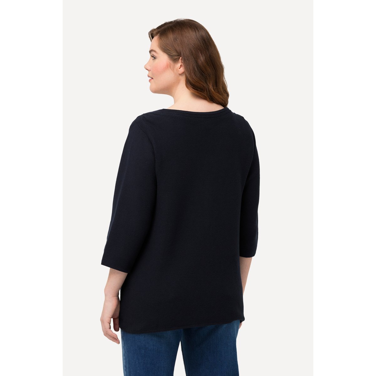 Cardigan en coton bio marine, ULLA POPKEN