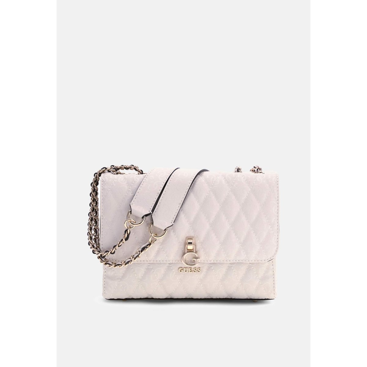 Tamara Matelassé Crossbody crème, GUESS