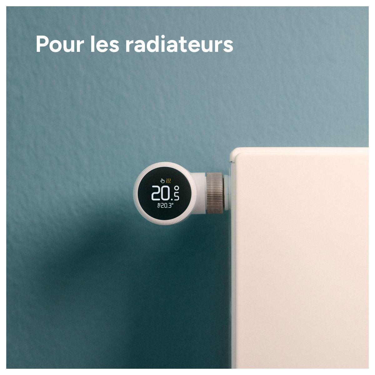 Tête thermostatique connectée Quattro Pack X couleur unique, TADO