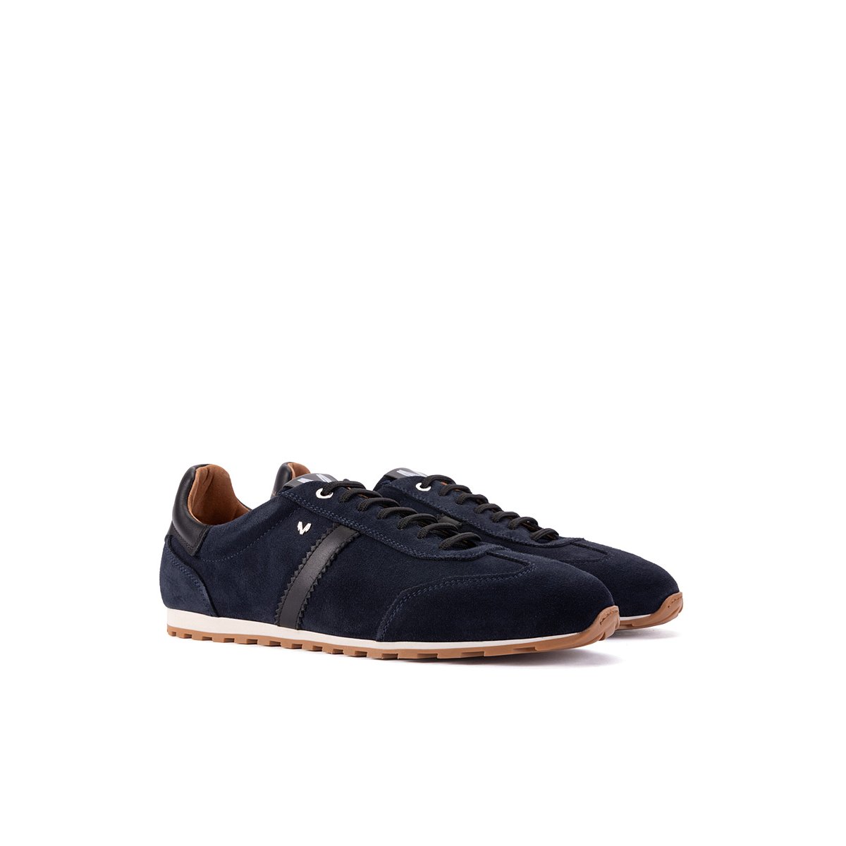 Baskets cuir Coventry darkblue, MARTINELLI