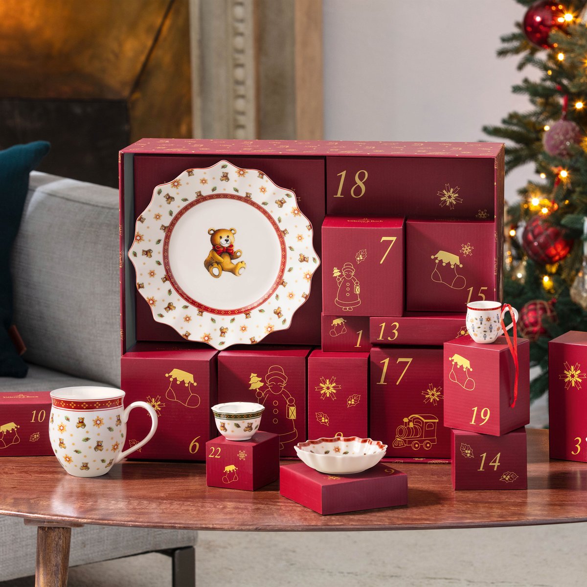 Calendrier De L’avent 2026 CHRISTMAS TOYS couleur unique, VILLEROY & BOCH