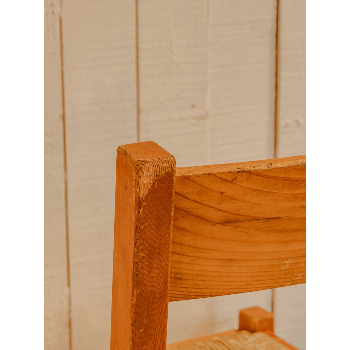Lot de 4 chaises en bois Claude N°801 - Bon état bois, DEBONGOUT