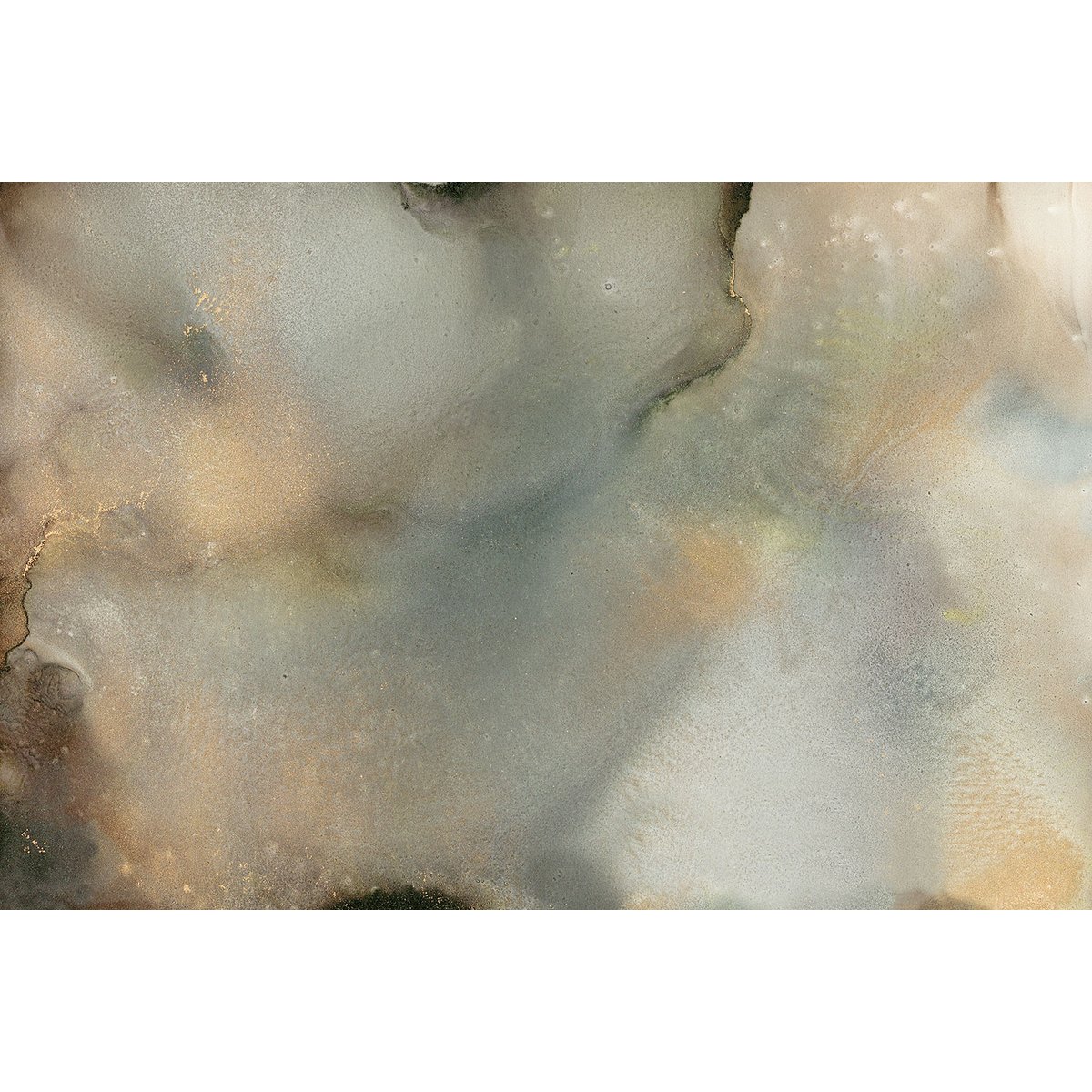 Tableau bleu givré tableau alu dibond, HEXOA