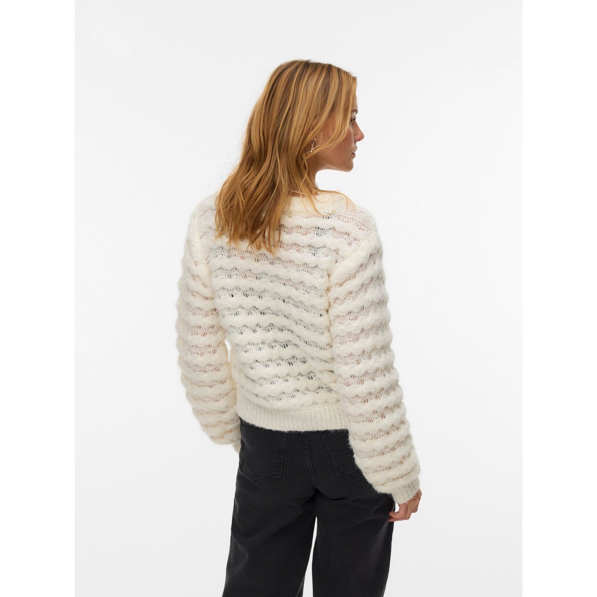 Pull En Maille birch, VERO MODA
