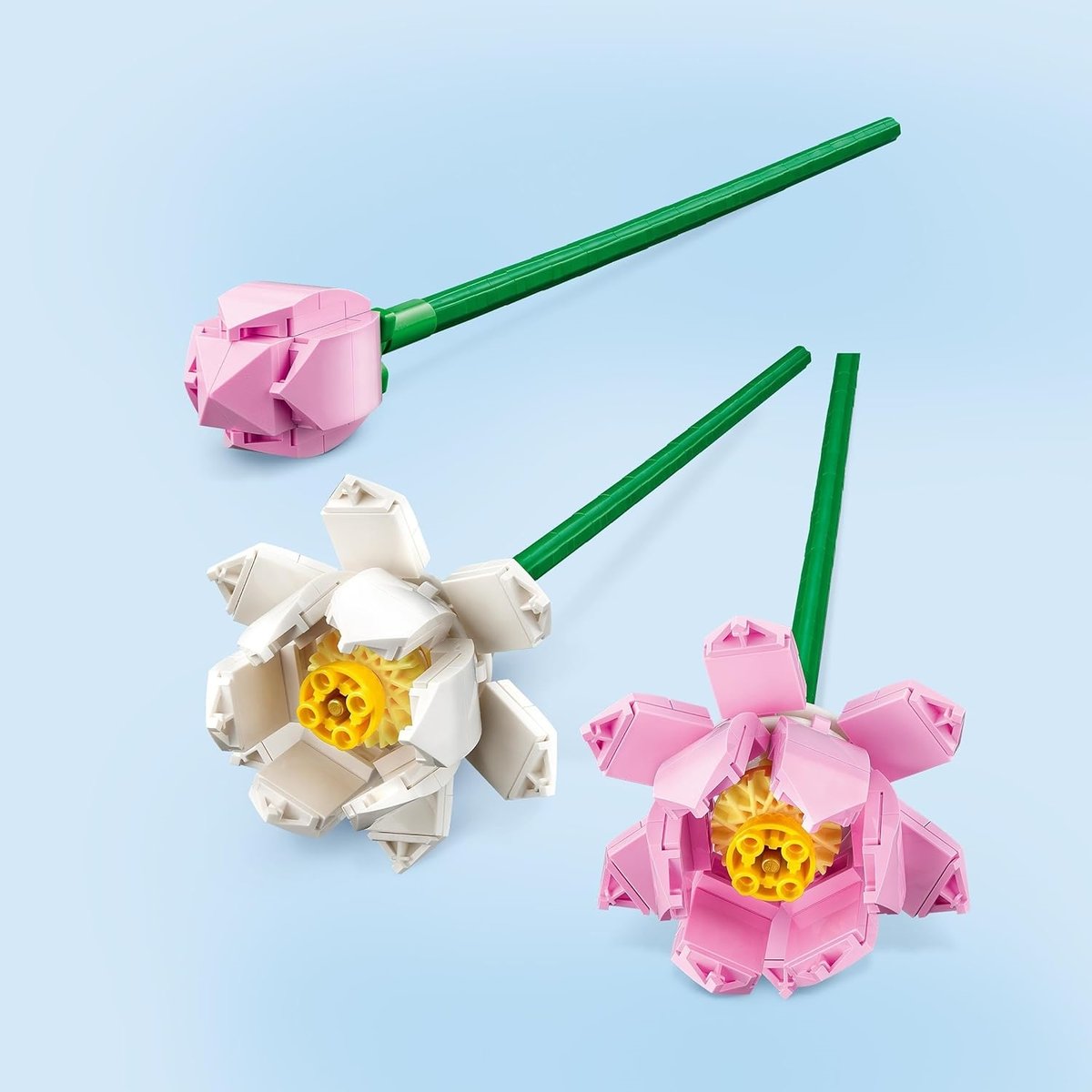 LEGO Botanicals - Bouquet de Fleurs de Lotus - 40647 rose, blanc, LEGO