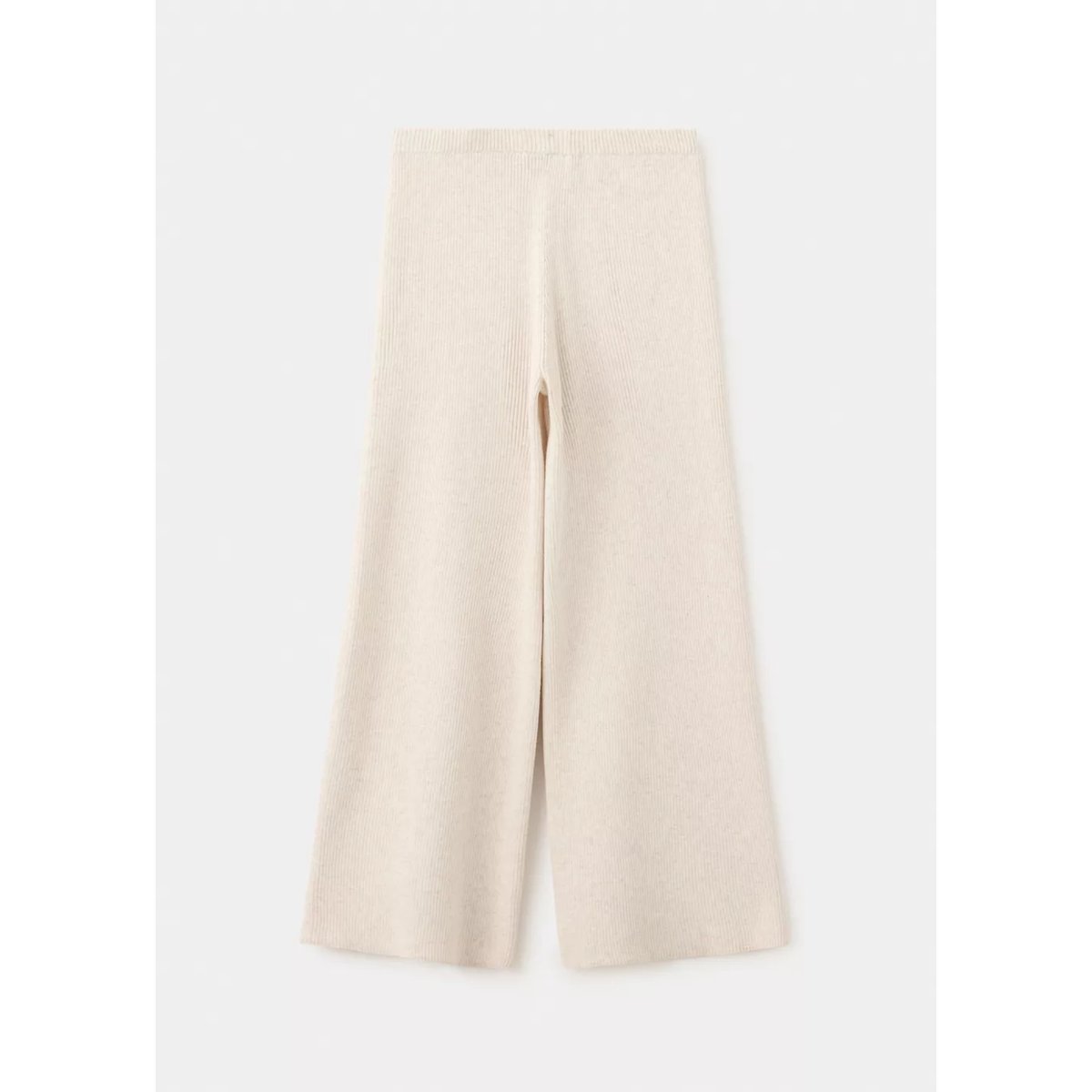 Pantalon maille coton beige, MANGO KIDS