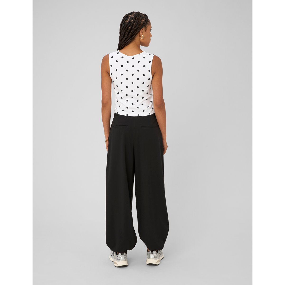 Pantalon balloon noir, BZB