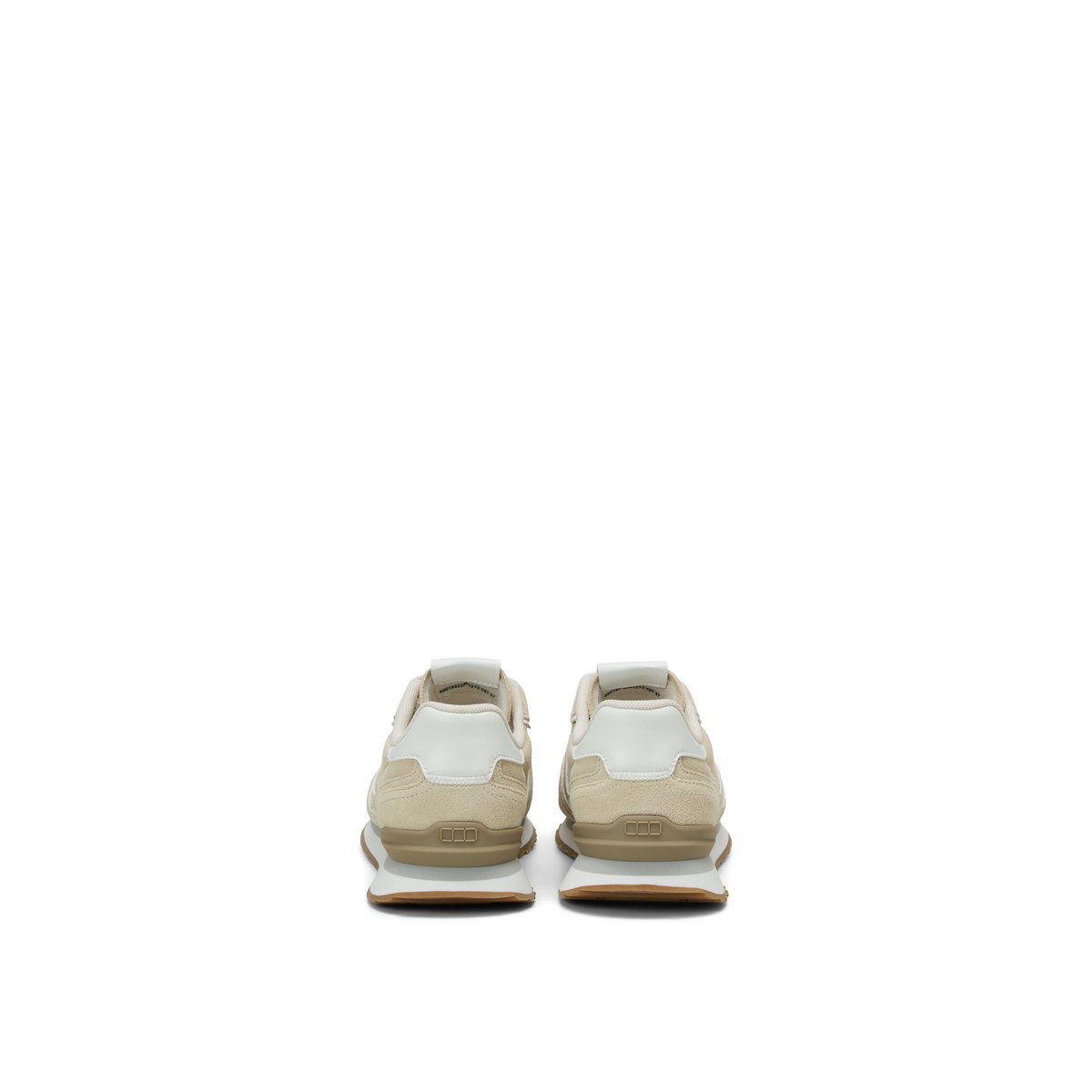 Sneaker modèle Maxima en cuir velours doux gris clair, MARC O'POLO
