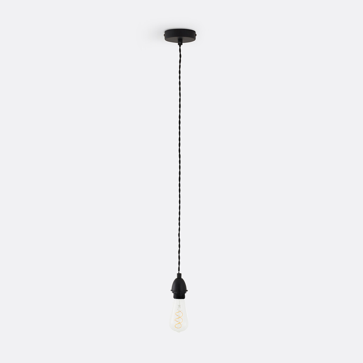 Cavo elettrico per lampadario E27, Baulind nero , LA REDOUTE INTERIEURS