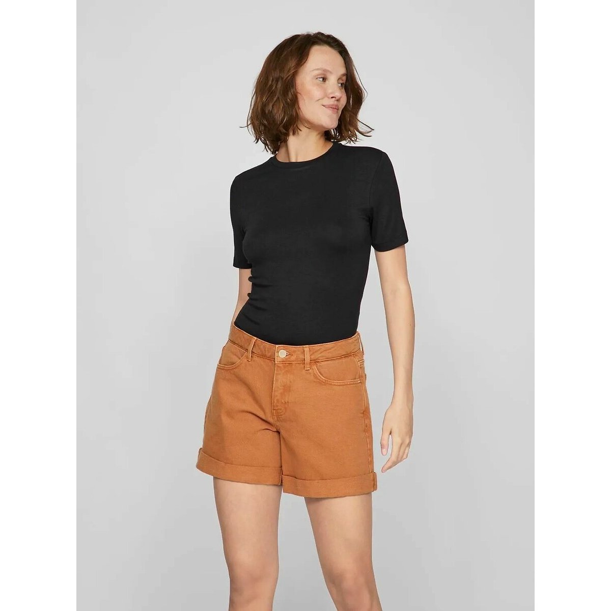 T-shirt manches courtes noir, VILA