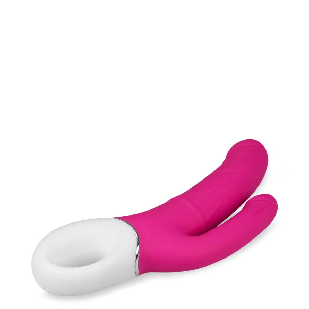 Vibromasseur puissant double gode Jakiro rose, LOVE AND VIBES