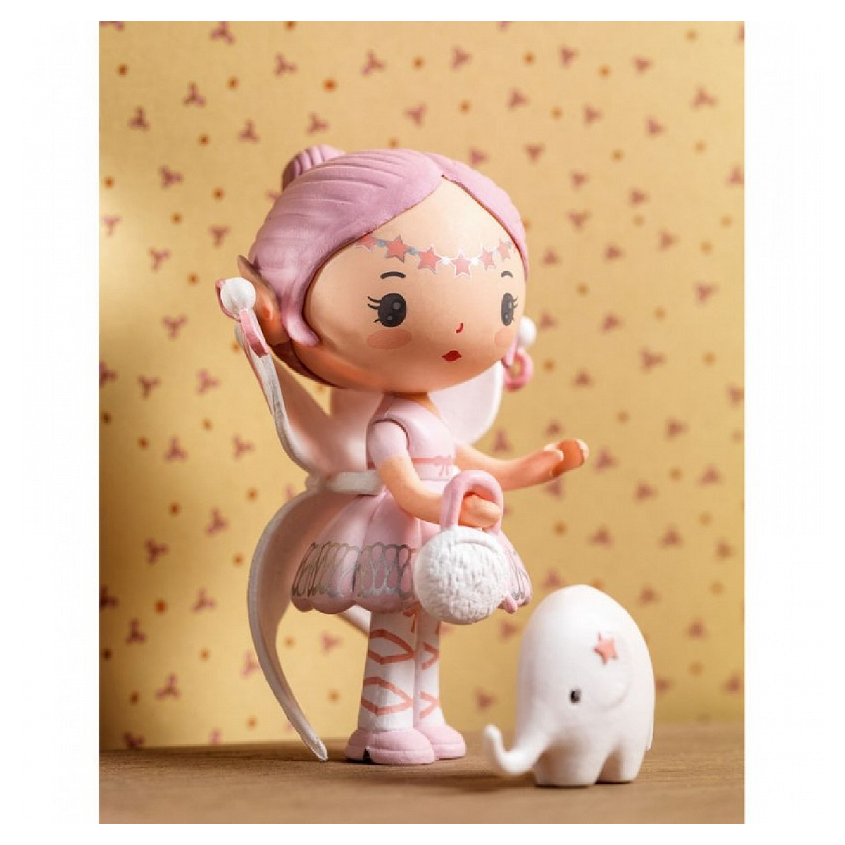 Tinyly - Figurine - Elfe and Bolero couleur unique, DJECO