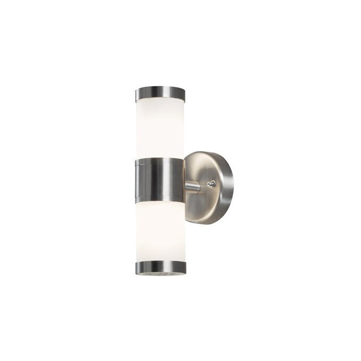 Applique Extérieure double flux Venezia blanc, MILLUMINE