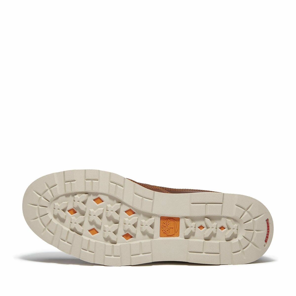 Bottines à lacets en cuir BRITTON MILLS MID LACE rouille, TIMBERLAND