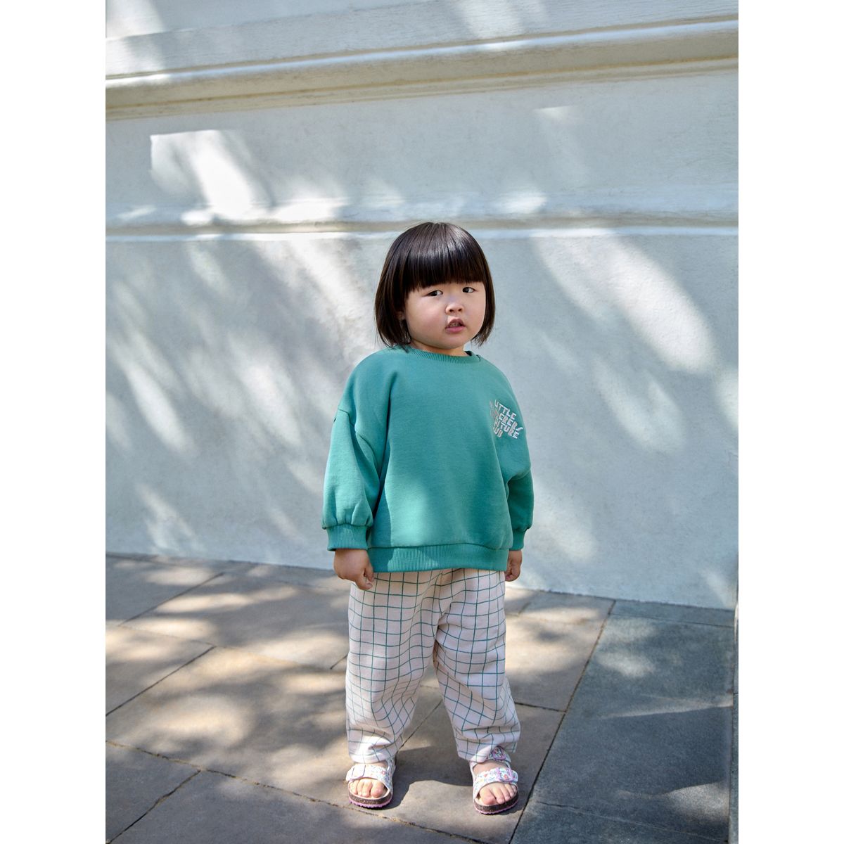 Ensemble sweat et pantalon bouffant club des petits vagabonds verts, NEXT