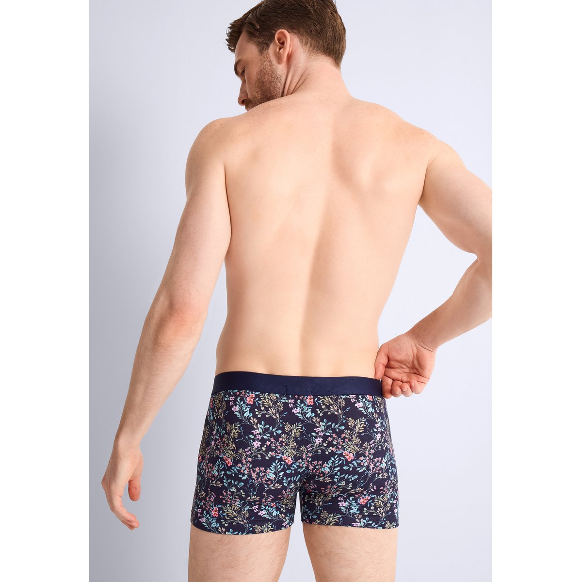 Boxer classique bleu, AUBADE