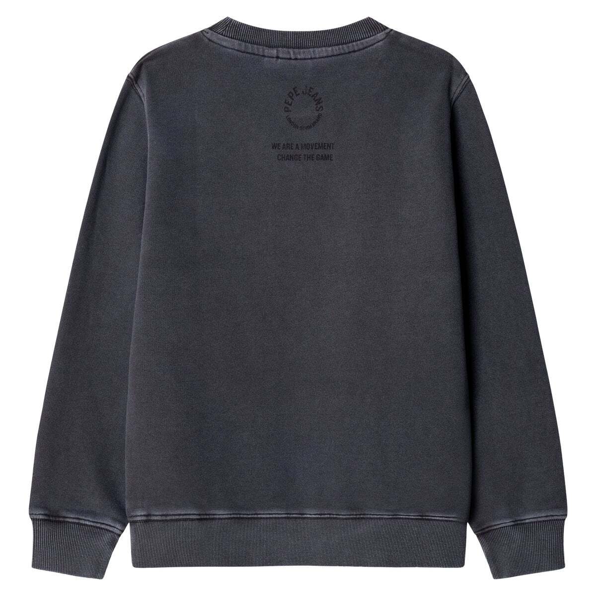 Sweat-Shirt Coupe Regular À Col Rond gris charbon, PEPE JEANS