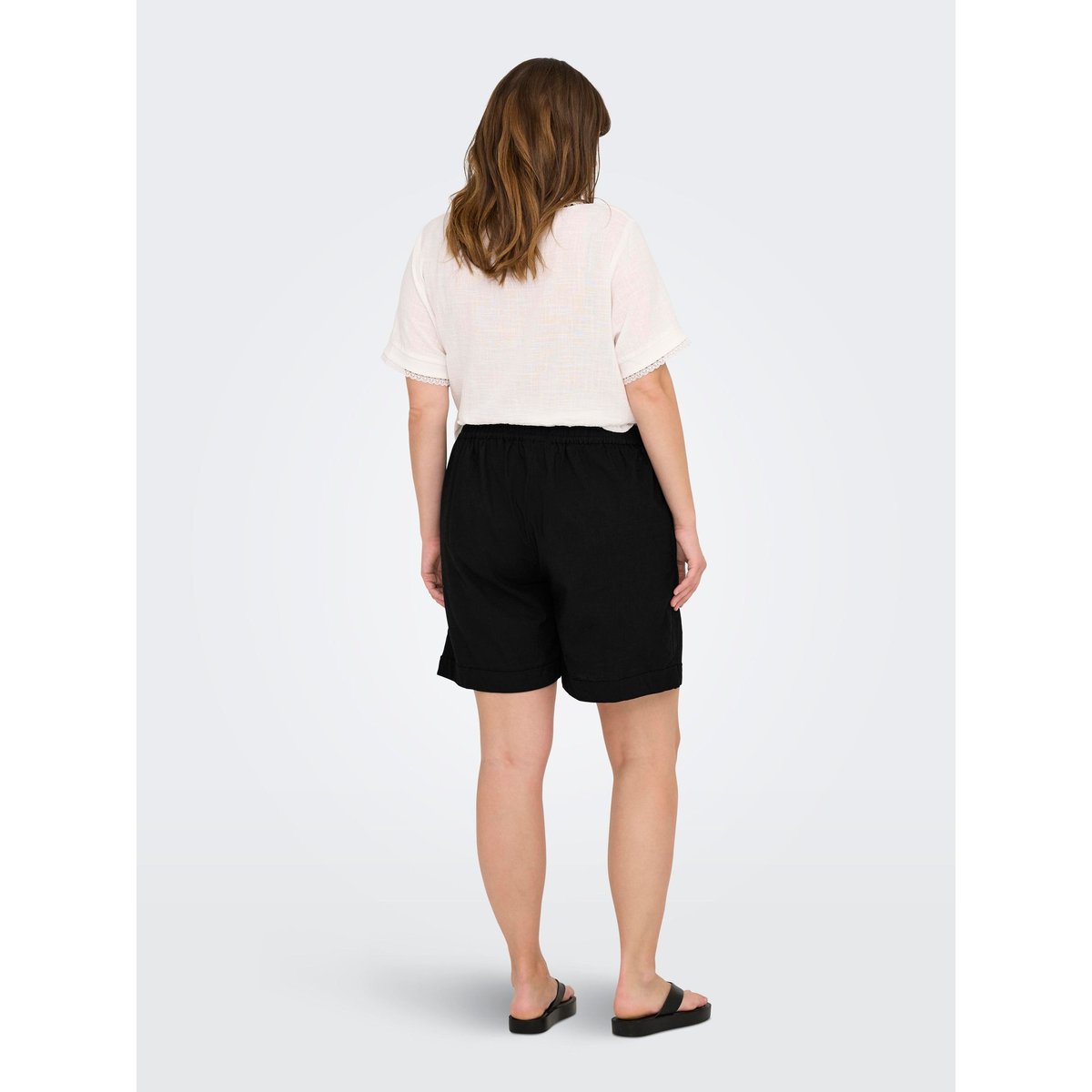 Short noire - black, ONLY CARMAKOMA