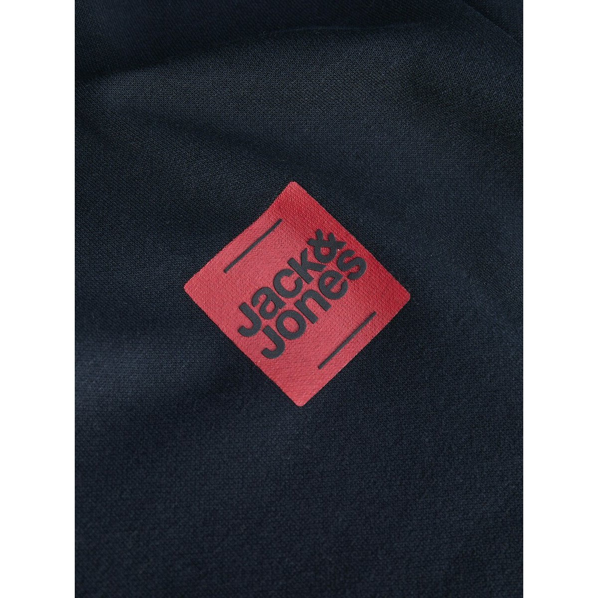Small Logo Sweatshirt with Crew Neck navy blue, JACK & JONES