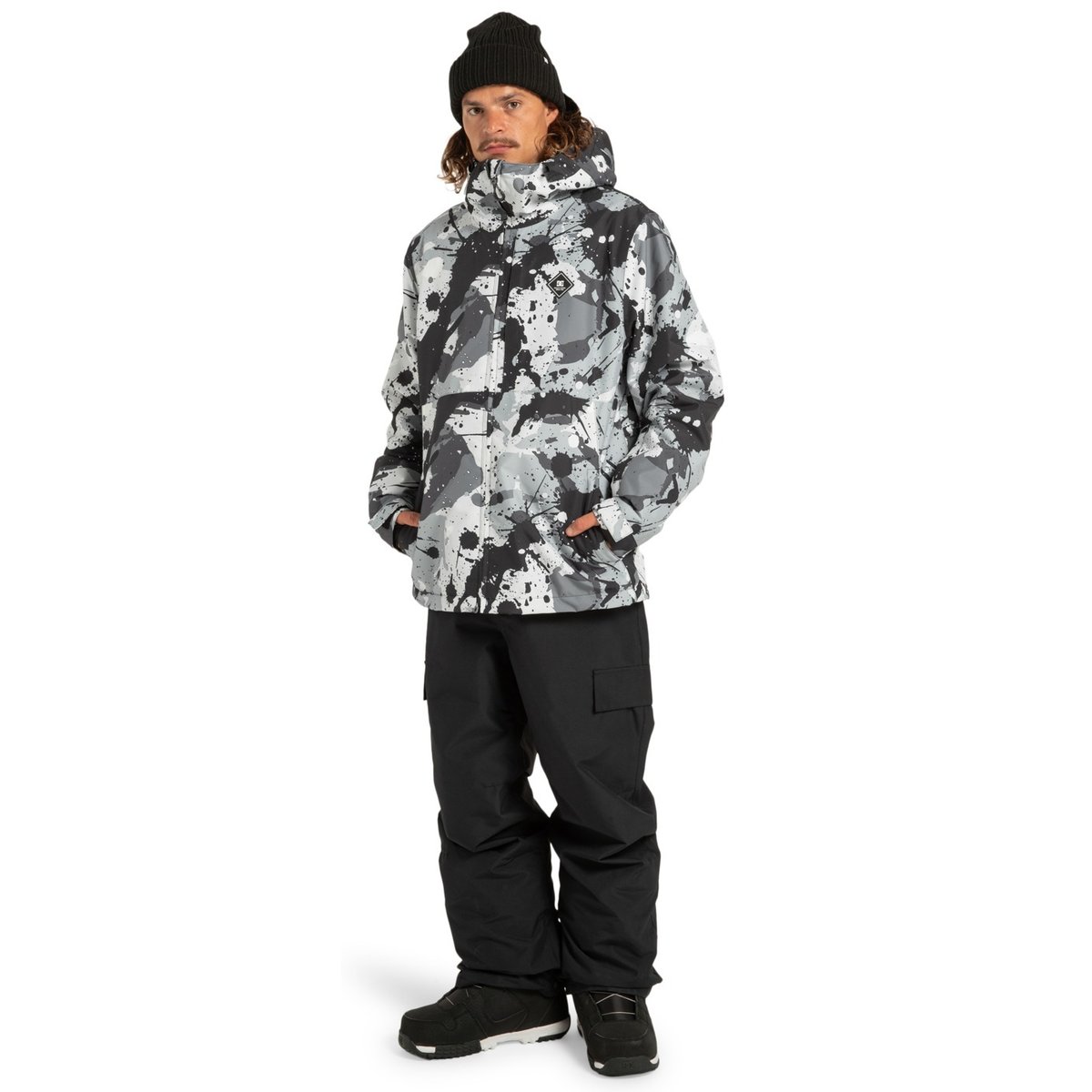 DC Shoes Technical Outerwear|Technical Jackets Unisexe ADYTJ03097 noir splat camo, DC SHOES