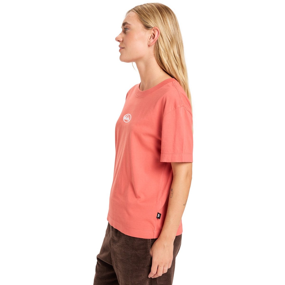 T-shirt à manches courtes STANDARD rouge mineral red, QUIKSILVER