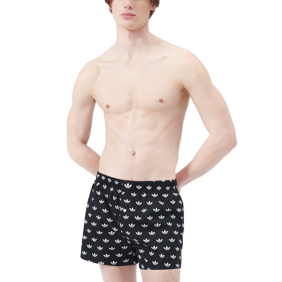 Caleçons, lot de 2, COMFORT CORE COTTON ICON noir, adidas Performance