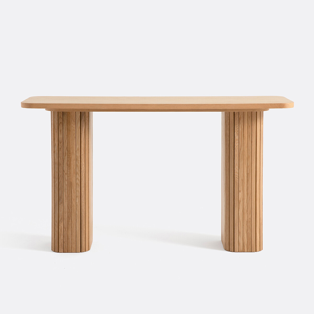 Latti Oak Veneer Console Table oak, LA REDOUTE INTERIEURS