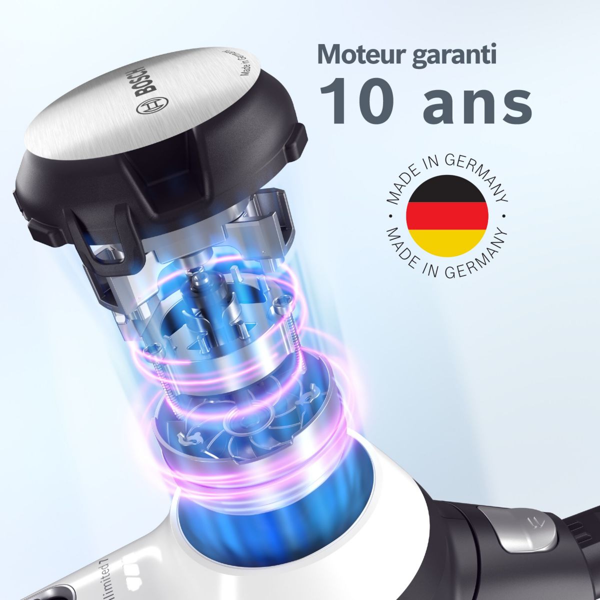 Aspirateur balai Unlimited 7 BCS711XXL blanc, BOSCH