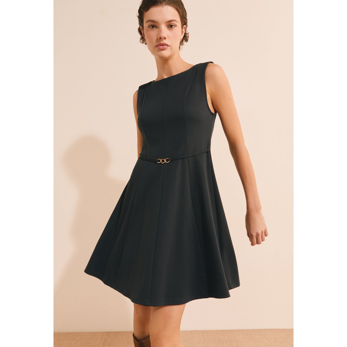 ETAM ROBE RAVEN - ROBE encre, ETAM