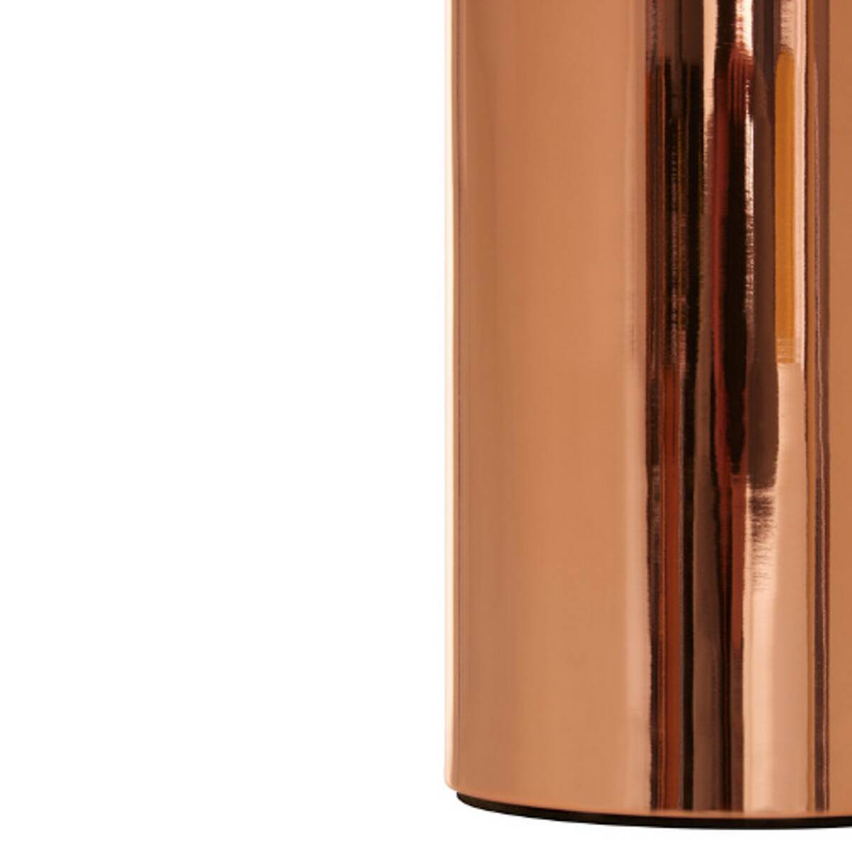 Tobi Contemporary Abstract Shape Table Lamp in Copper copper, FIFTY FIVE SOUTH