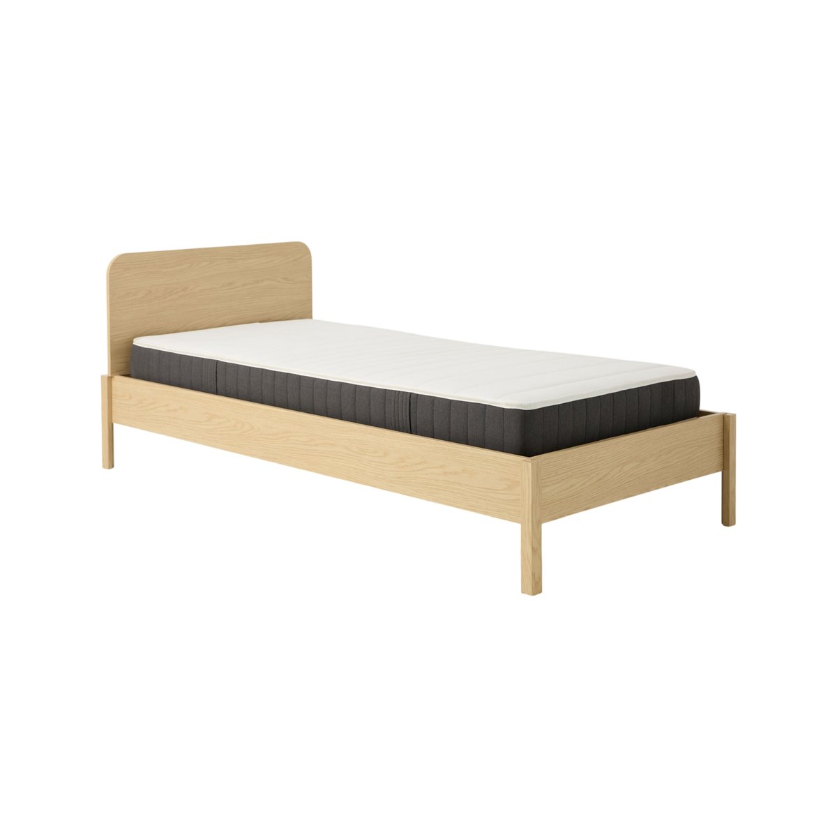 Lit enfant Gauthier bois clair, CAMIF