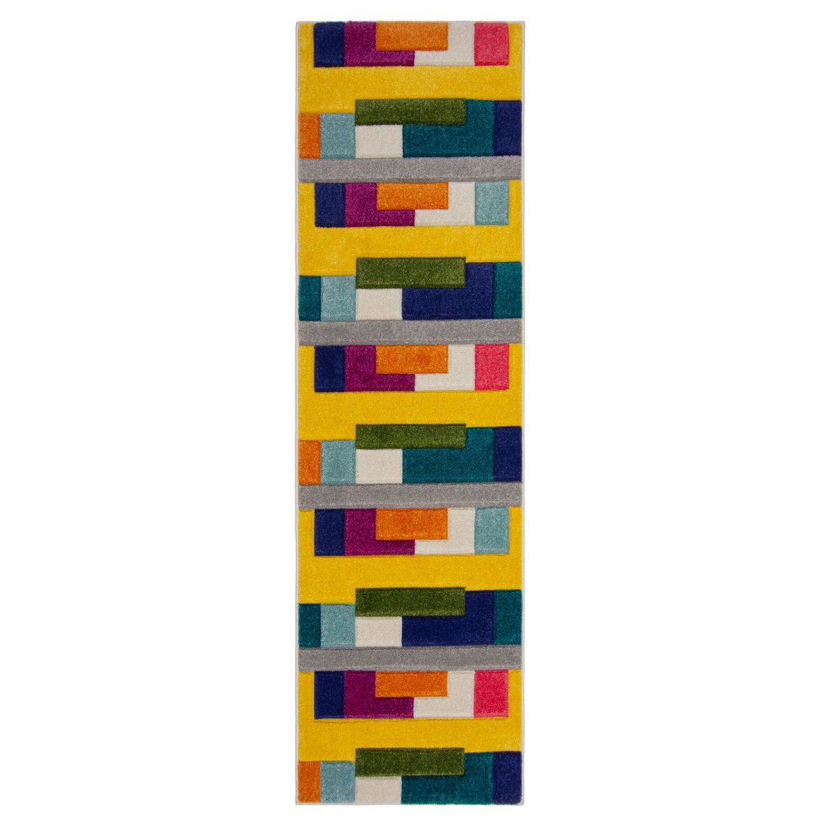 Tapis de couloir MAMBO multicolore, FLAIR RUGS