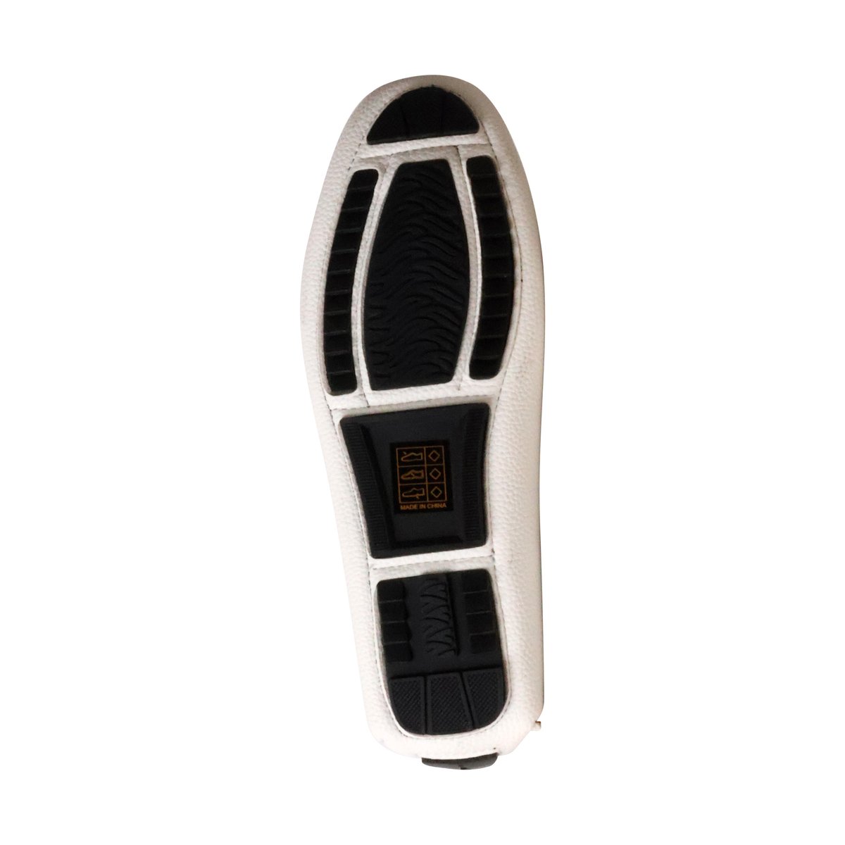 Mocassin Basse à Enfiler blanc, ENZO MARCONI