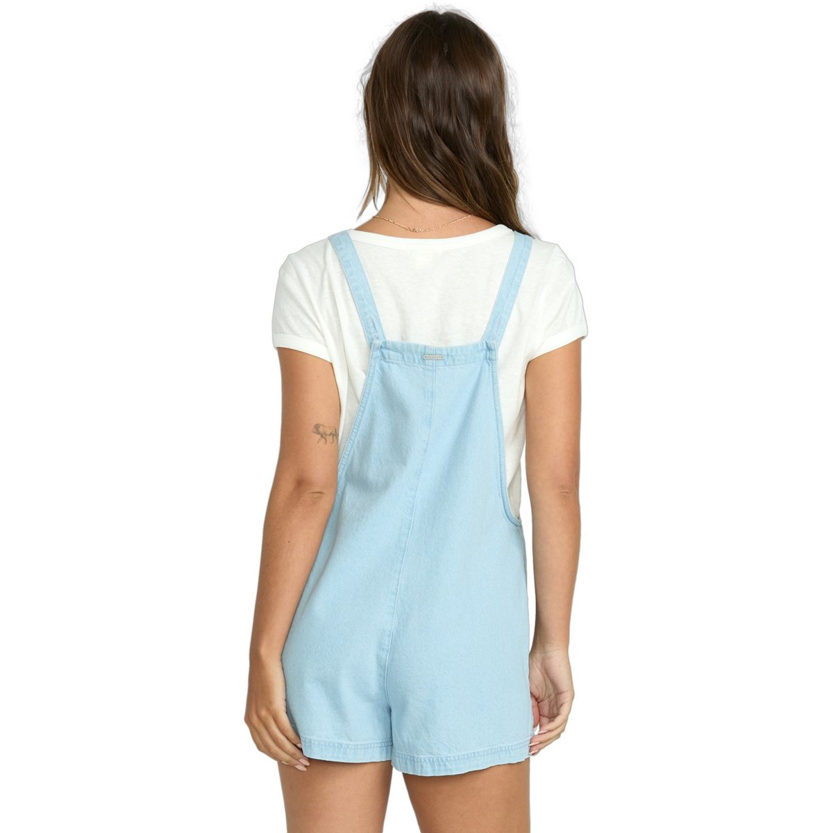 Salopette BEACH CRUSH DENIM gris salt blue, BILLABONG
