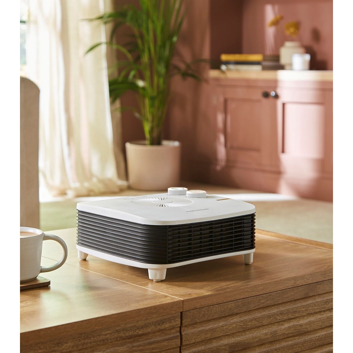 2KW Flat Fan Heater white, MORPHY RICHARDS