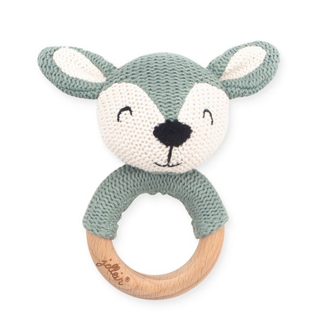 Hochet anneau de dentition vert, JOLLEIN