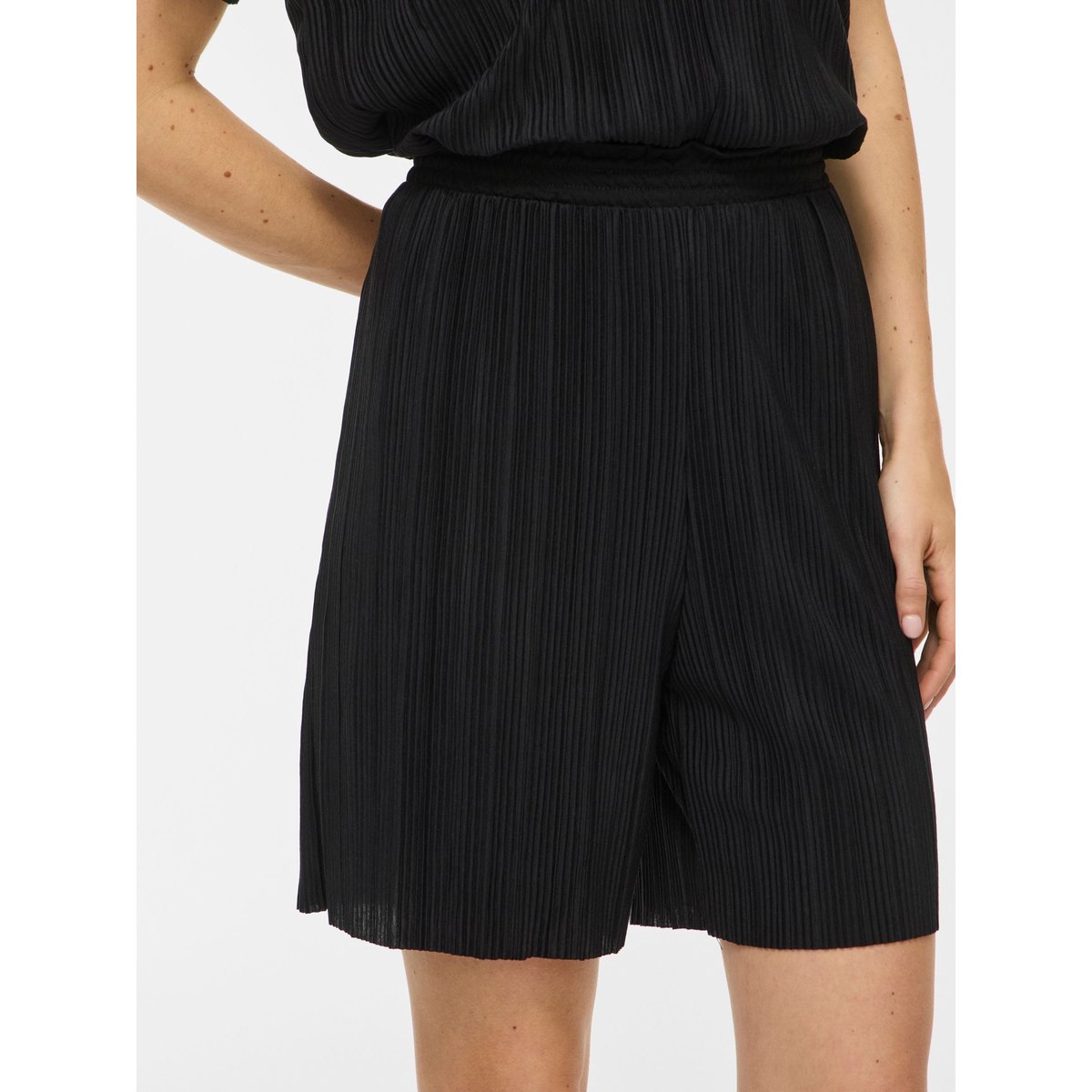 Short À Taille Haute noir - black1, VILA