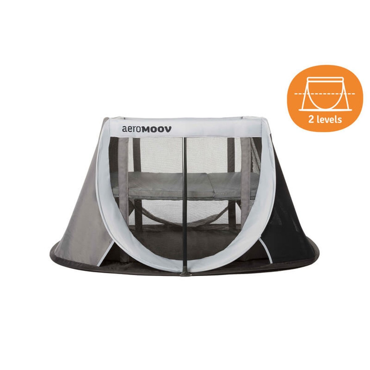 Lit de voyage pliant Instant gris roche, AEROSLEEP
