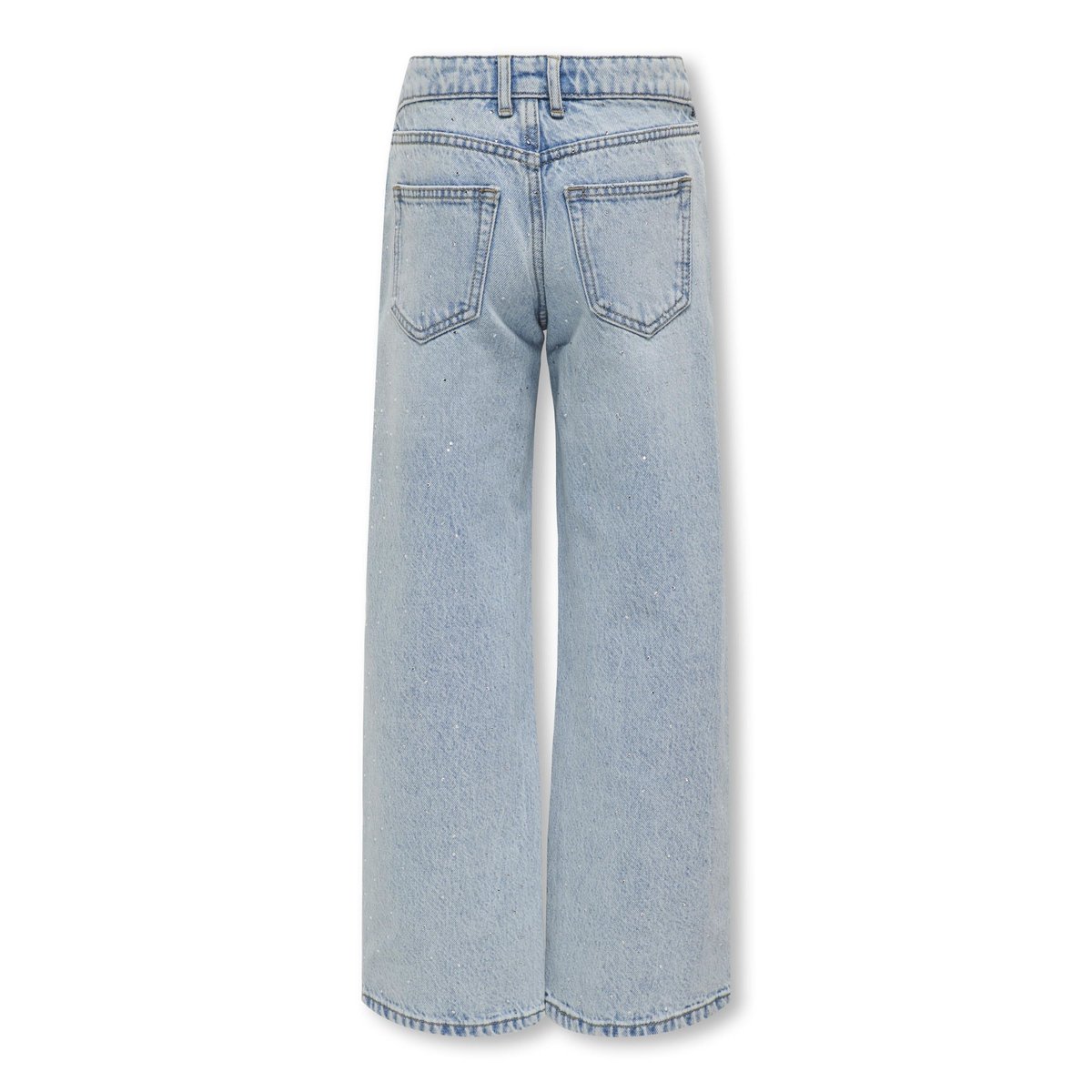 Jean À Jambe Large light blue denim, KIDS ONLY