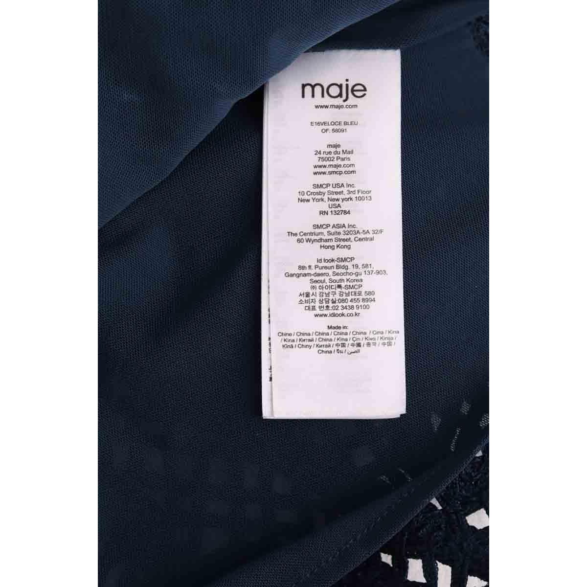 Blouse - Très Bon État bleu, MAJE