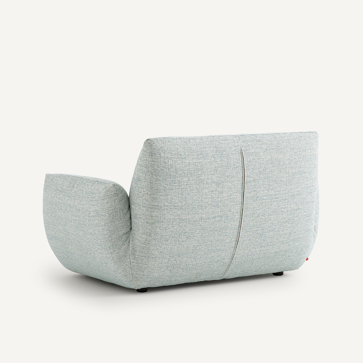 Fauteuil toile jaspée, Spogano bleu grisé, AM.PM