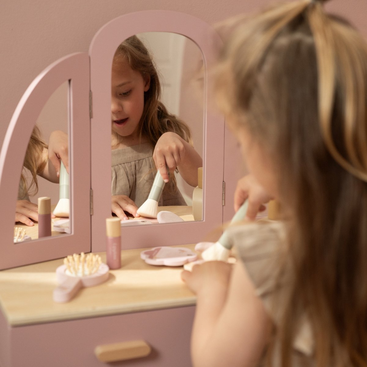 Coiffeuse rose, LITTLE DUTCH