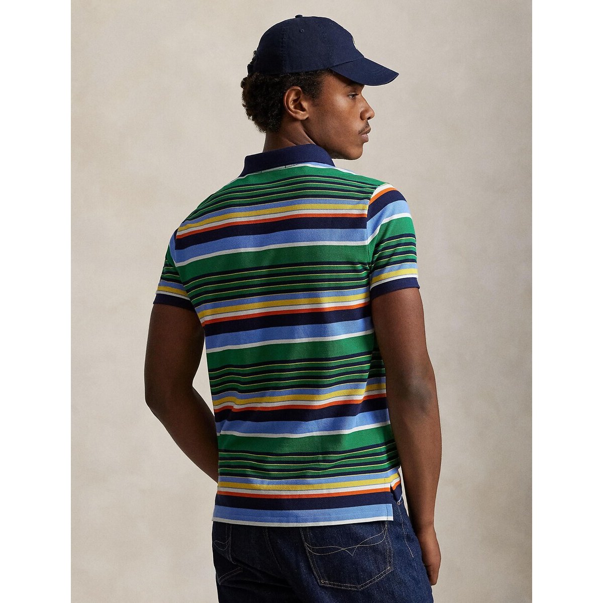 Polo met korte mouwen veelkleurig groen, POLO RALPH LAUREN