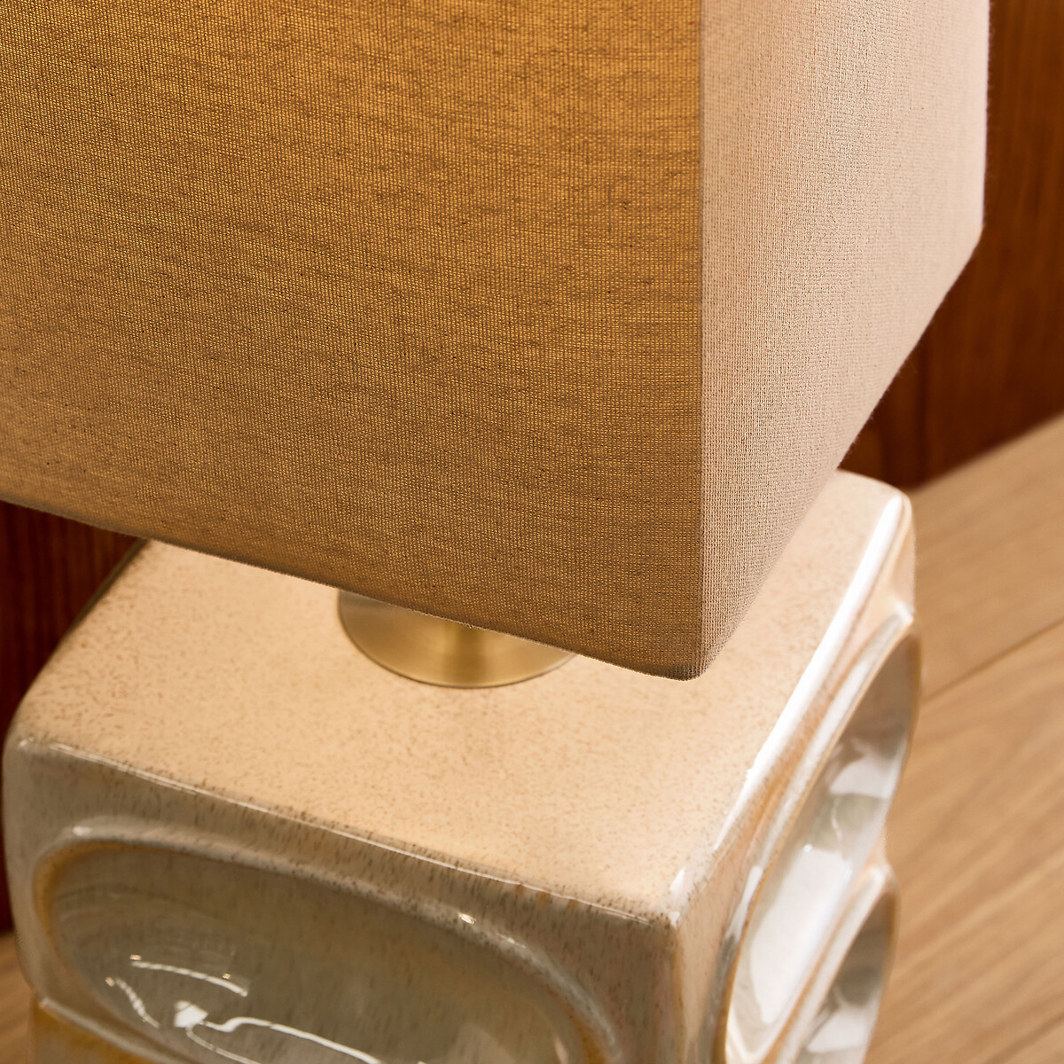MADE.COM Nell Stacked Floor Lamp cream, MADE