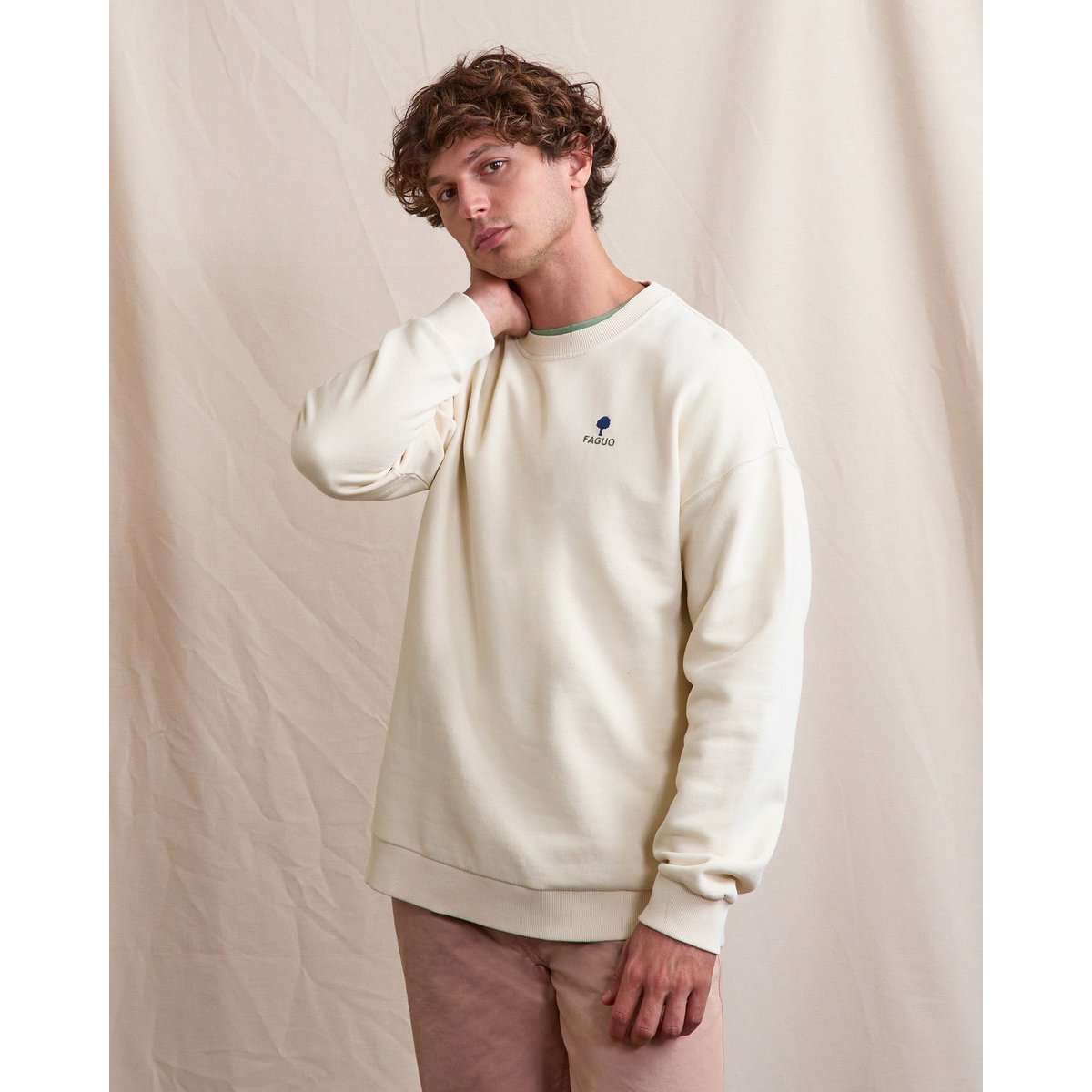 Sweat FANGO écru, FAGUO