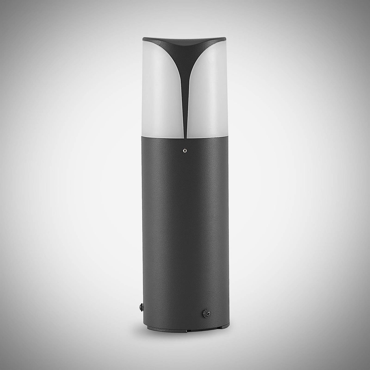 Luminaire extérieur en aluminium moderne anthracite, blanc, LUCANDE