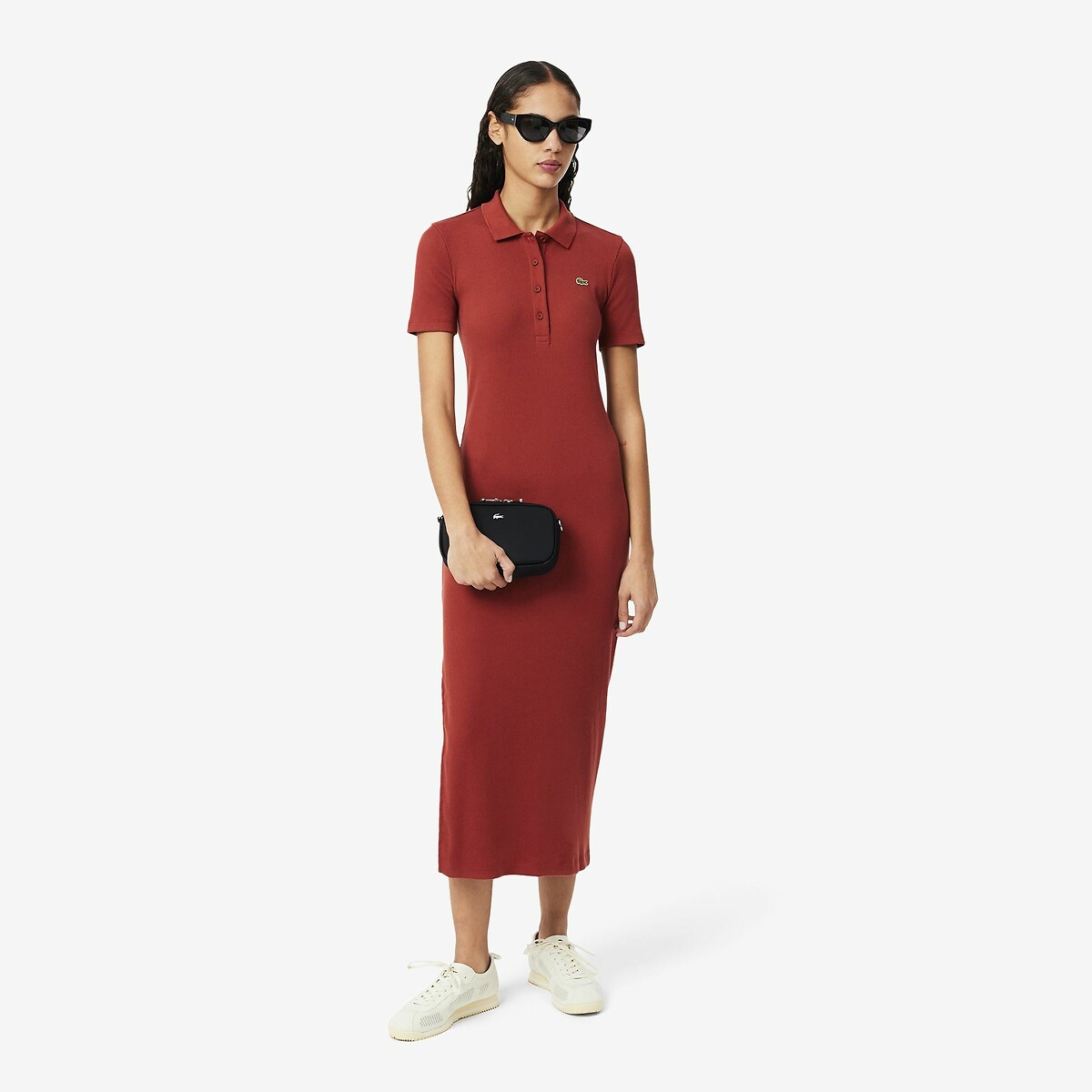 Daily City Shoulder Bag black, LACOSTE